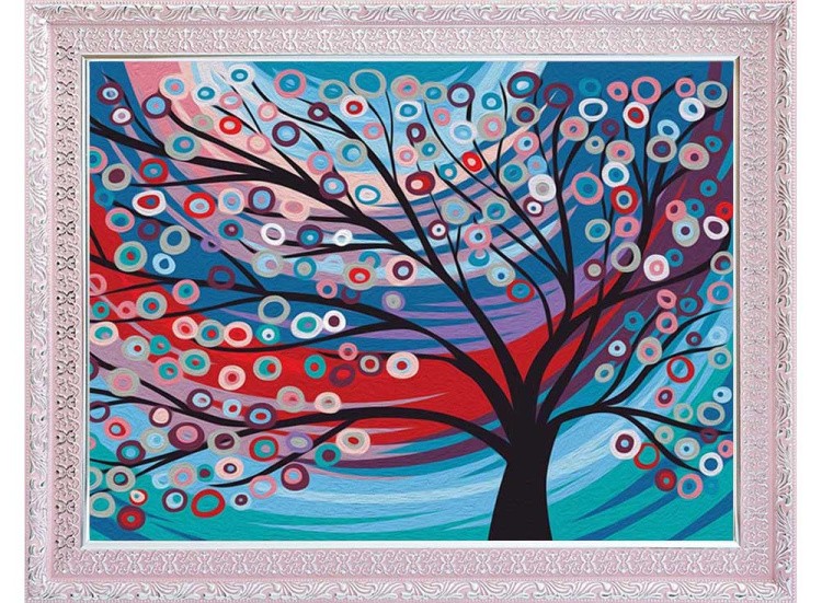 Картина по номерам «Сказочное дерево» — картинка 2