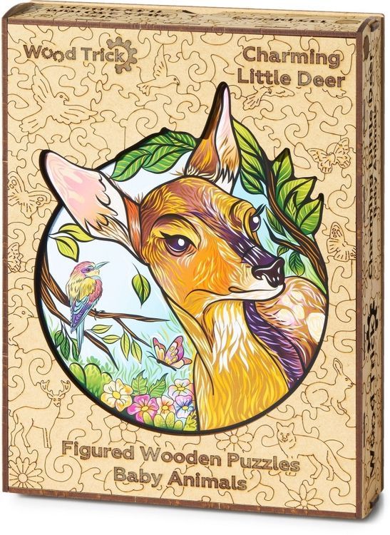Деревянный пазл Wood Trick «Очаровательный Олененок» — картинка 5