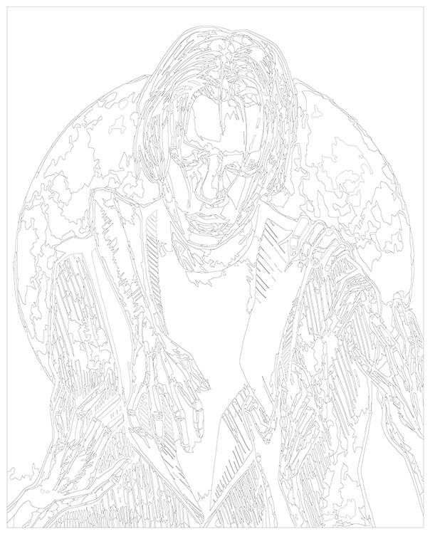 Картина по номерам «Рэпер Pharaoh Фараон Арт 3» — картинка 3