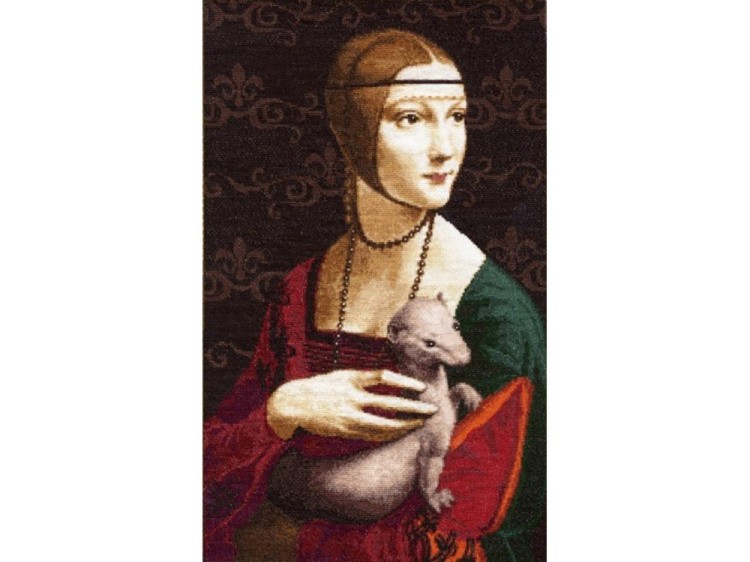 Набор для вышивания «Дама с горностаем» Леонардо да Винчи