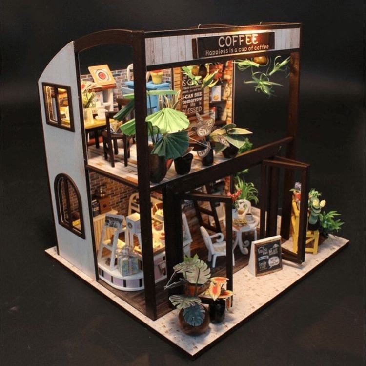 Сборная модель Румбокс. Миниатюрная Кофейня — картинка 4