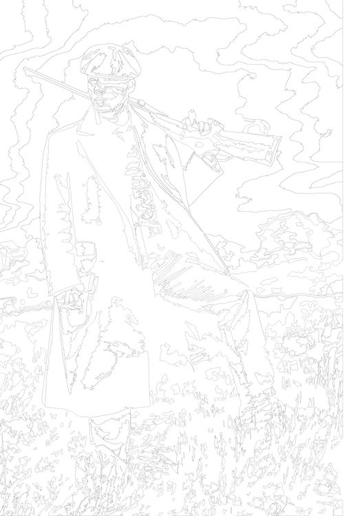 Картина по номерам «Острые козырьки: Джон Шелби» — картинка 3