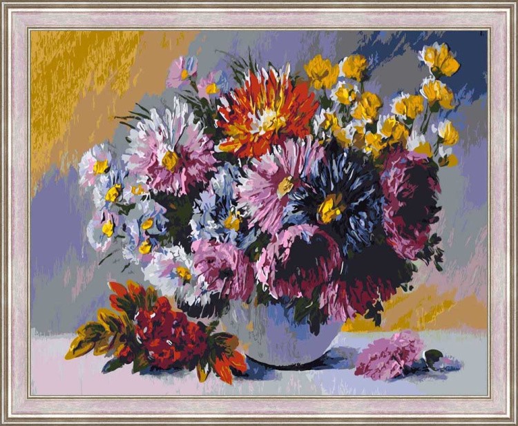 Картина по номерам «Букет на столе» — картинка 2