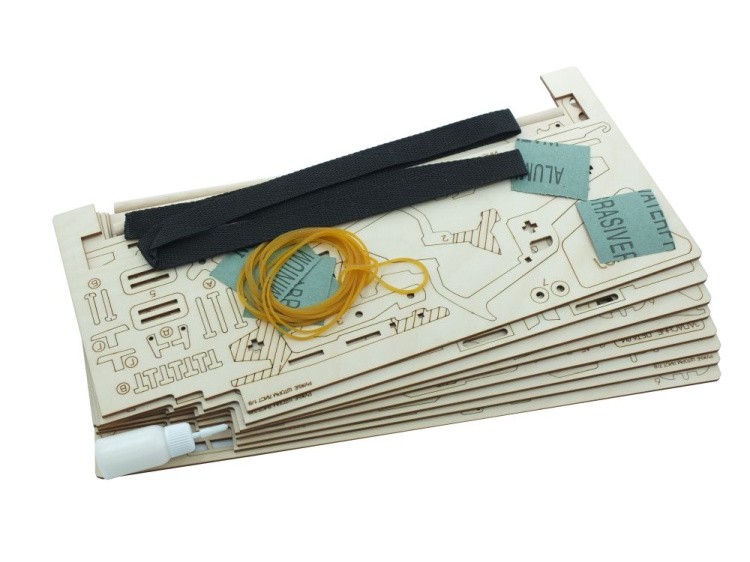 Конструктор из дерева «Ружье Шторм резинкострел», Lemmo — картинка 3