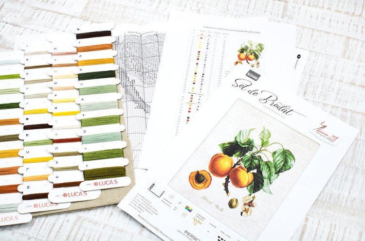 Набор для вышивания «Персики» — картинка 9