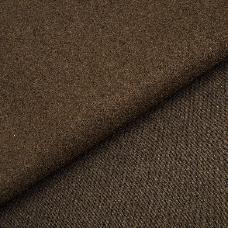 Ткань трикотаж Футер 3х нитка, начес, хлопок, 6 м, ширина 185 см, 320 г/м2, цвет: хаки, TBY — картинка 4
