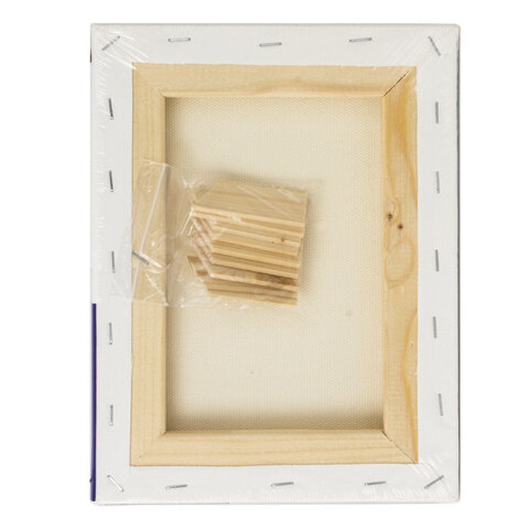 Холст на подрамнике BRAUBERG ART CLASSIC, 18х24 см, грунтованный, 100% хлопок, крупное зерно — картинка 3