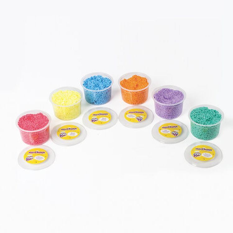 Пластилин шариковый Юнландия «Юнландик-кондитер», 6 цветов по 125 мл, крупный, незастывающий — картинка 3