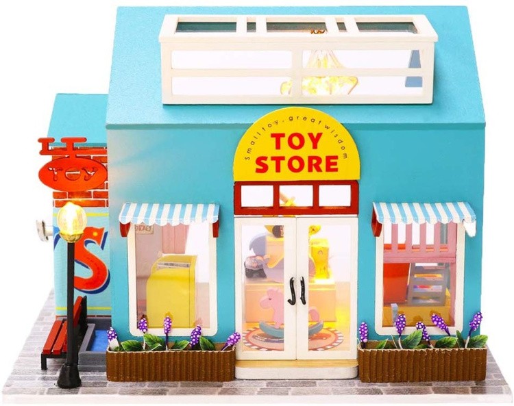 Набор для создания миниатюры (румбокс) «Магазин игрушек» — картинка 2