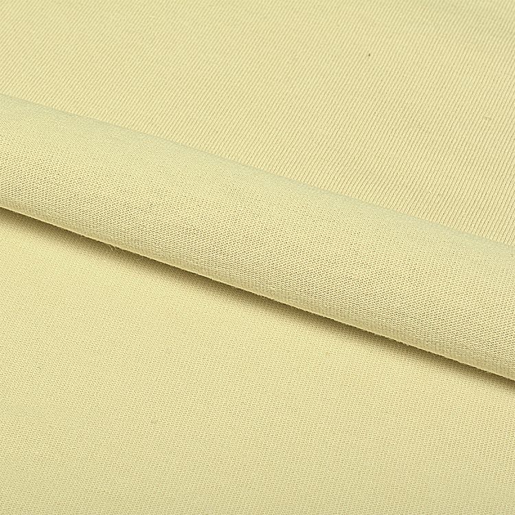 Ткань трикотаж Кулирка хлопок, 6 м, ширина 100+100 см, 145 г/м2, цвет: миндаль, TBY — картинка 4