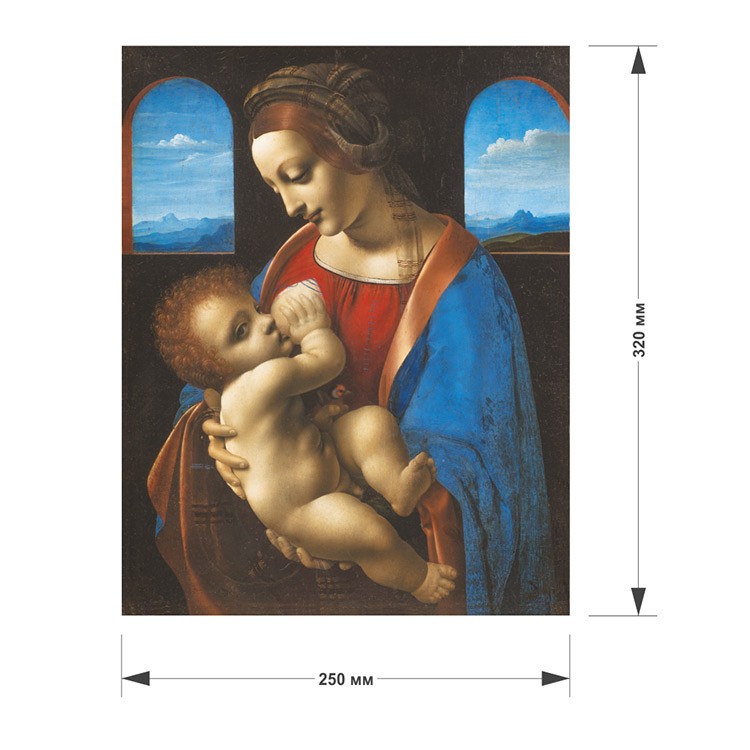 Деревянные пазлы DAVICI «Мадонна Литта» — картинка 2