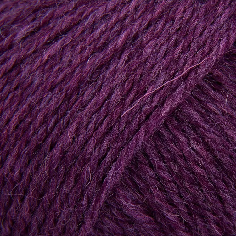 Пряжа из Троицка Шотландский твид (1454), цикламен меланж, 5 шт. по 100 г — картинка 2