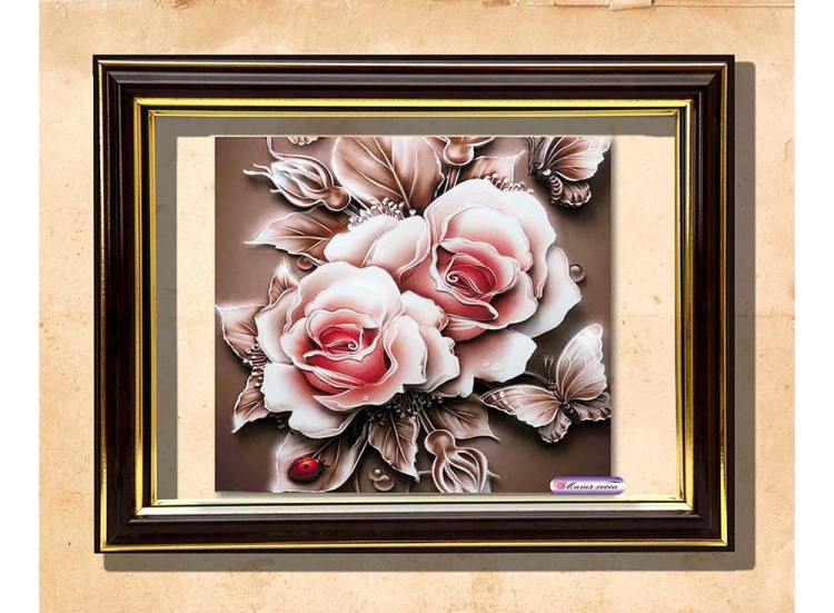 Папертоль «Карамельные розы» — картинка 3