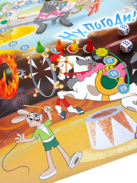 Игра-ходилка «Союзмультфильм. Ну, погоди!» — картинка 3