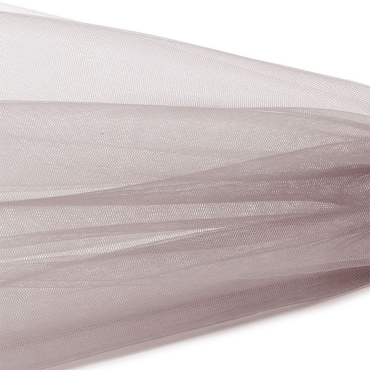 Еврофатин мягкий матовый Hayal Tulle, 5 м, ширина 300 см, 100% полиэстер цвет: лилово-бежевый, Hayal — картинка 2