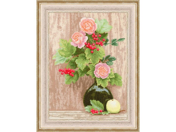 Набор для вышивания «Калина и розы» — картинка 2
