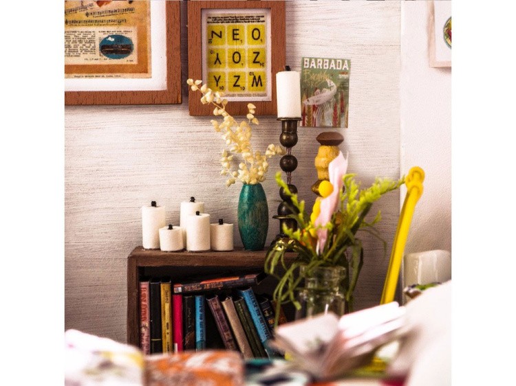 Набор для создания миниатюры (румбокс) «Комната отдыха» — картинка 7