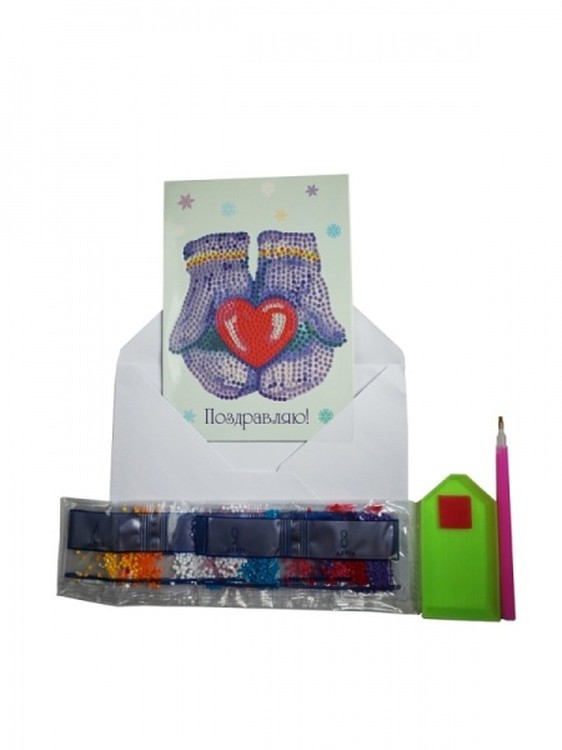Алмазная открытка «Поздравляю!» — картинка 2