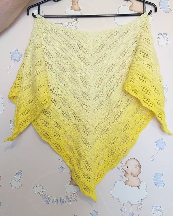 Пряжа ALIZE Bella Ombre Batik (7406), колокольчик, 5 шт. по 250 г — картинка 6