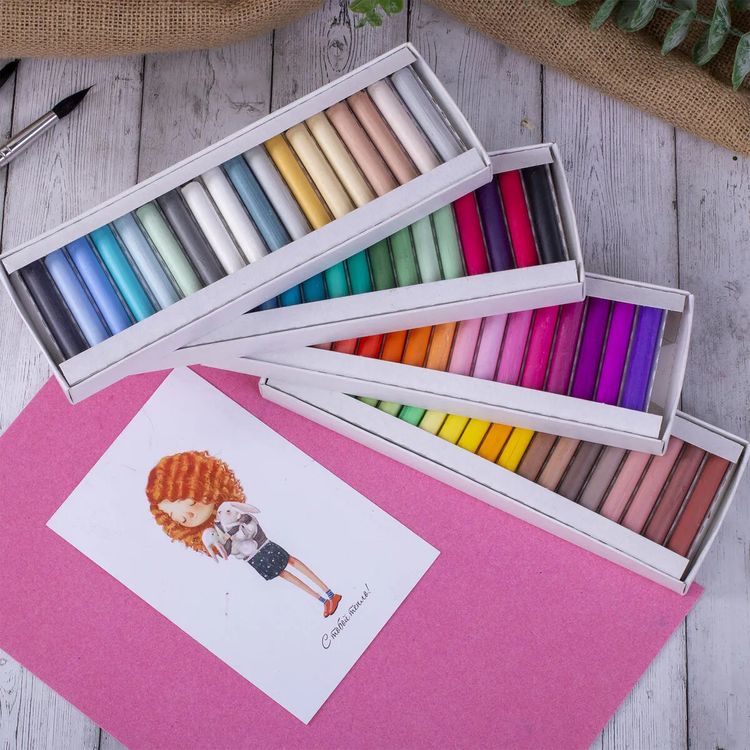 Пастель сухая художественная 72 цв., круглое сечение, BRAUBERG ART DEBUT — картинка 13