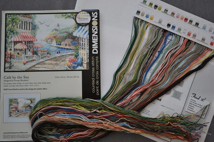 Набор для вышивания «Приморское кафе» — картинка 4