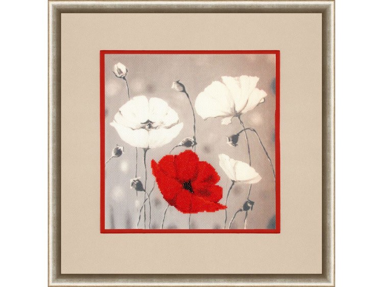 Набор для вышивания «Мак красный» — картинка 2