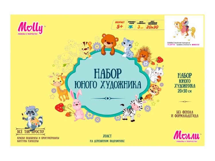 Картина по номерам «Спасенная принцесса» — картинка 2