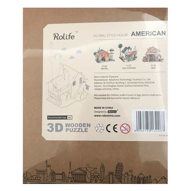 Конструктор из дерева «Американский бар» — картинка 4