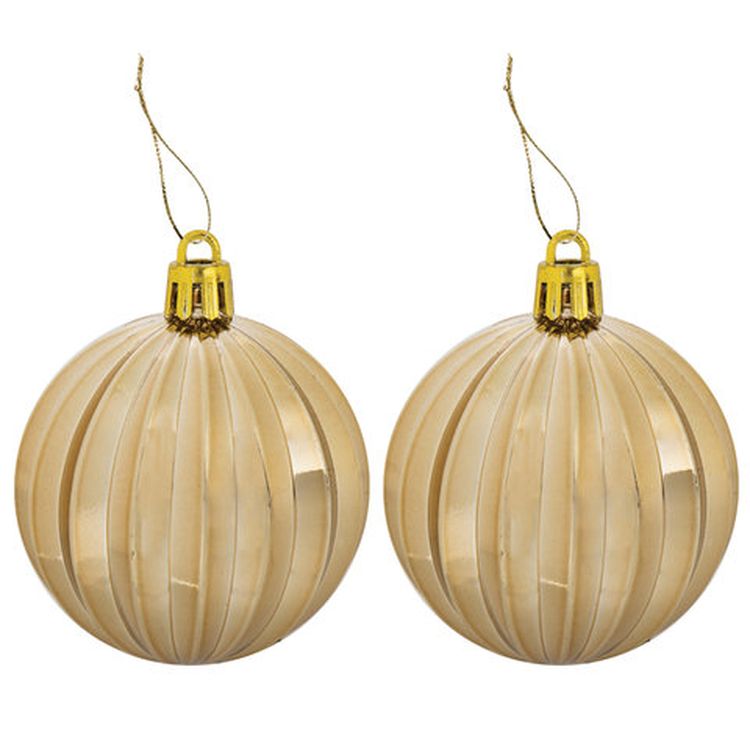 Набор украшений для ели, 39 предметов, золотистый цвет — картинка 7