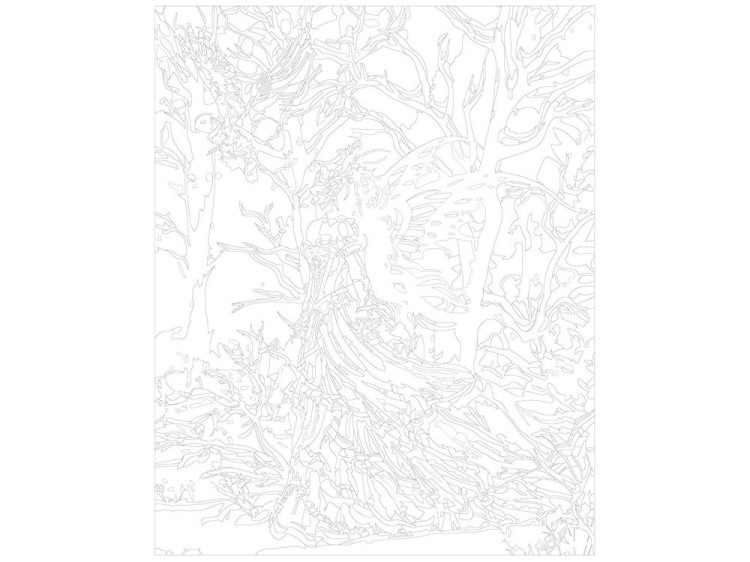 Картина по номерам «Полярная сова» — картинка 3