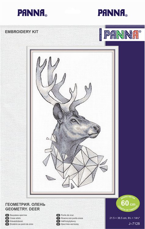 Набор для вышивания «Геометрия. Олень» — картинка 2