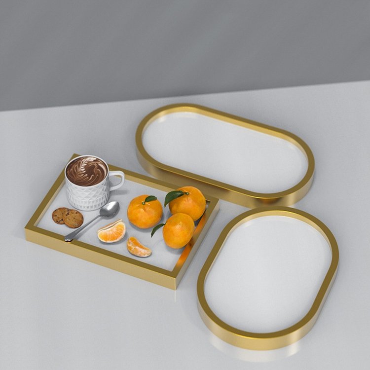 Силиконовый молд - Блюдце прямоугольник, 16x11см 1 шт. — картинка 3