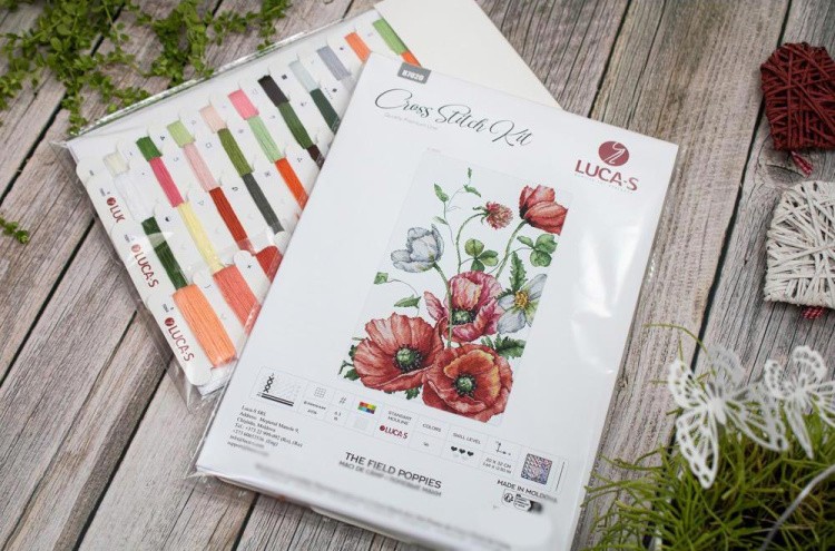 Набор для вышивания «Полевые маки» — картинка 5