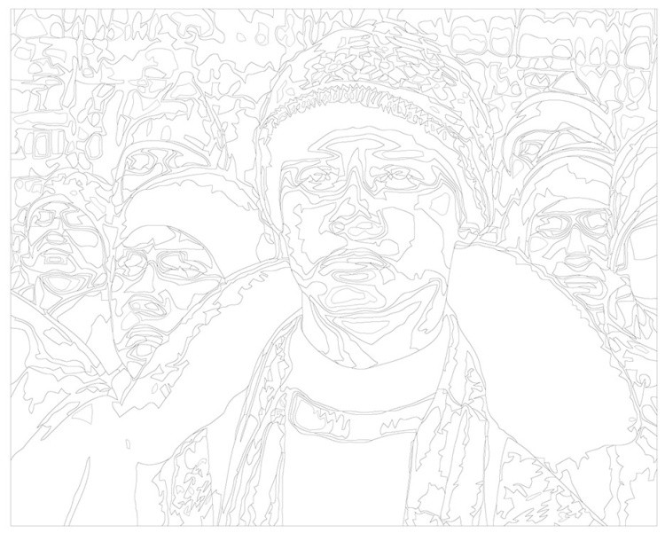 Картина по номерам «Сериал Слово пацана Кровь на асфальте» — картинка 3