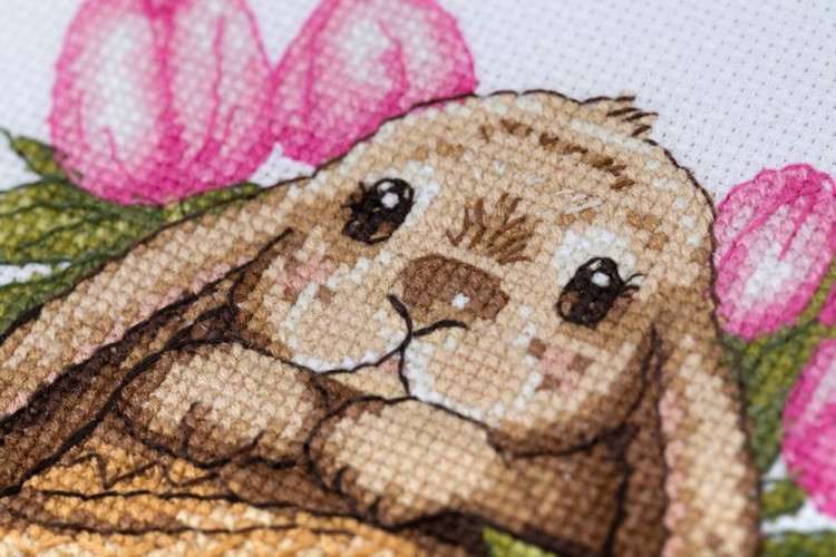 Набор для вышивания «Зайка в шляпе» — картинка 3