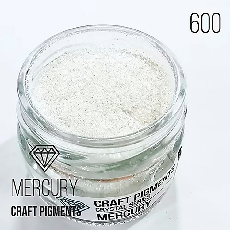 Пигмент минеральный Меркурий (Mercury) 10 мл, CraftPigments — картинка 2