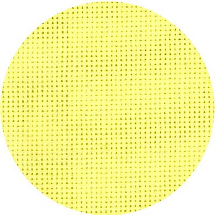 Канва крупная (10х44кл), 40x50 см, цвет: желтый, TBY