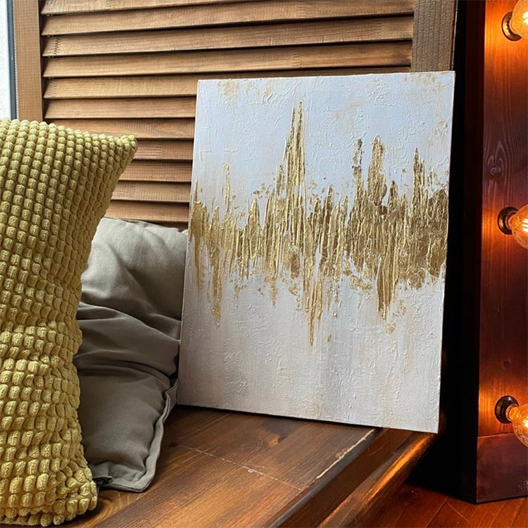 Набор для рисования с поталью и текстурной пастой «Golden mean» — картинка 8