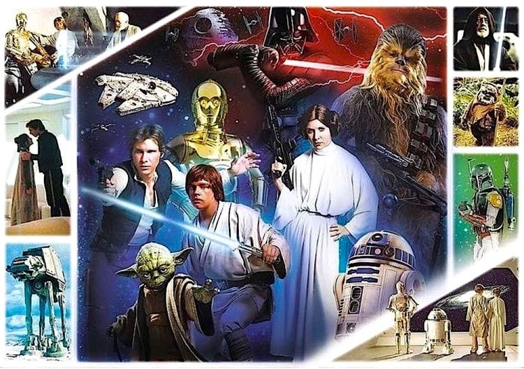 Пазлы «В далекой галактике Star Wars»