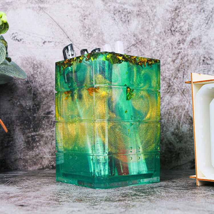 Силиконовый молд - Подставка для ручек, 12x9см — картинка 5