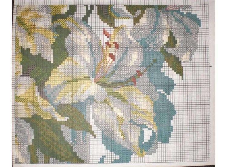 Набор для вышивания «Белые лилии» — картинка 5