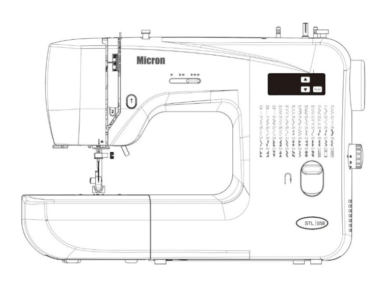 Швейная машина бытовая, Micron — картинка 7