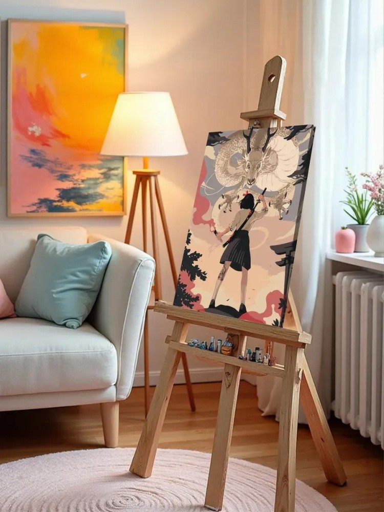 Картина по номерам «Дракон!» — картинка 9