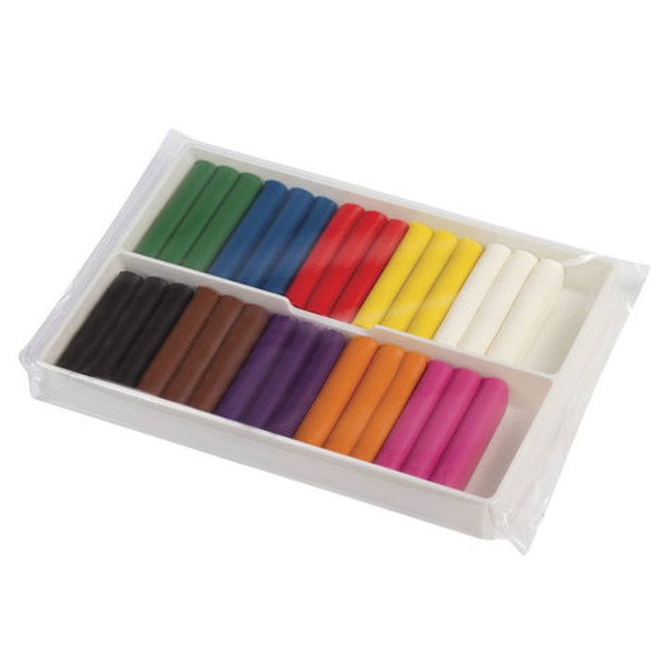 Пластилин растительный Луч, 10 цветов, 160 г — картинка 2