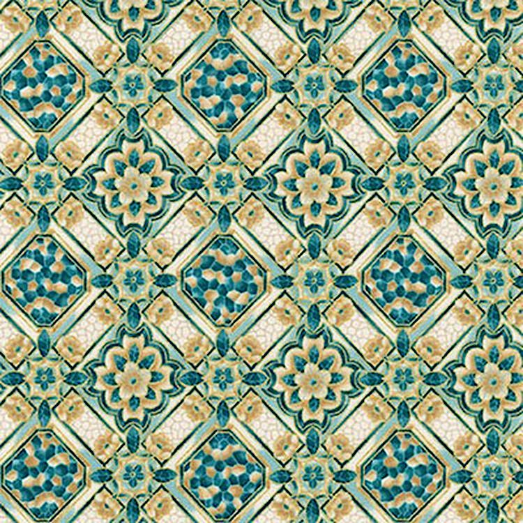 Ткань для пэчворка Villa Romana, 50х55 см, 146 г/м², 100% хлопок, цвет: IVORY, Peppy