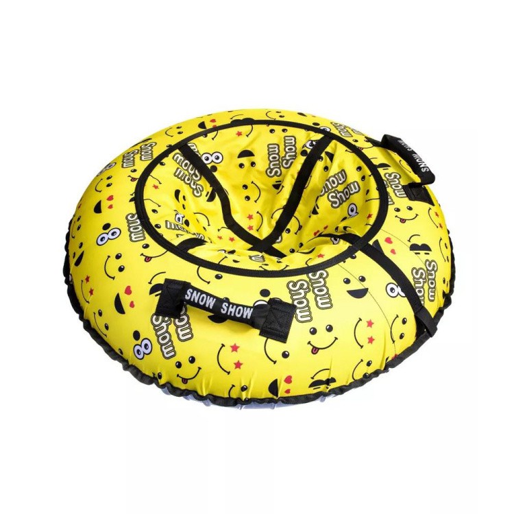 Детская зимняя ватрушка тюбинг для катания 118 см — картинка 5