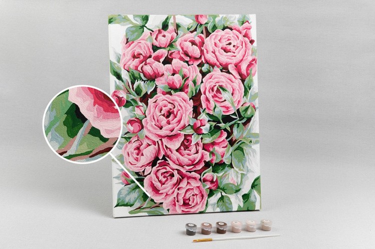 Картина по номерам «Розарий» — картинка 3