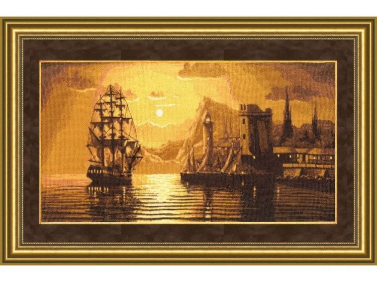 Набор для вышивания «Золотой рассвет» — картинка 2