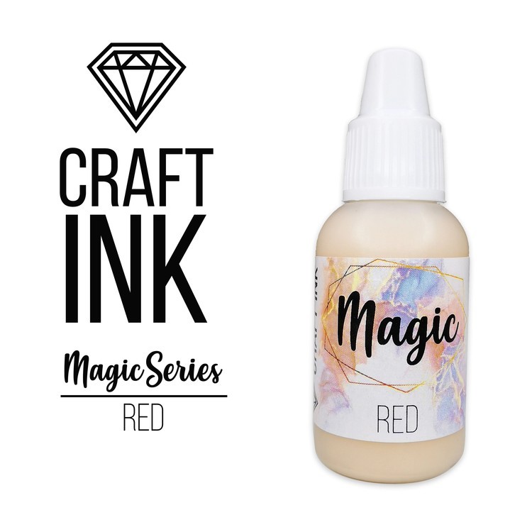 Спиртовые Чернила Craft INK, Magic Series, Red, 20мл