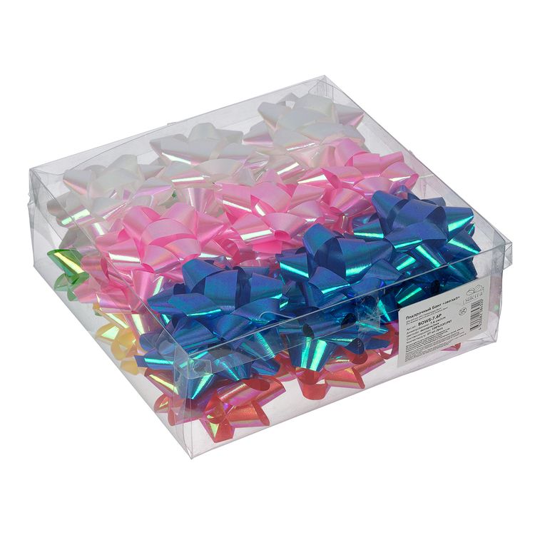 Подарочный бант, 7,6 см, 27 шт., ассорти, Stilerra — картинка 2